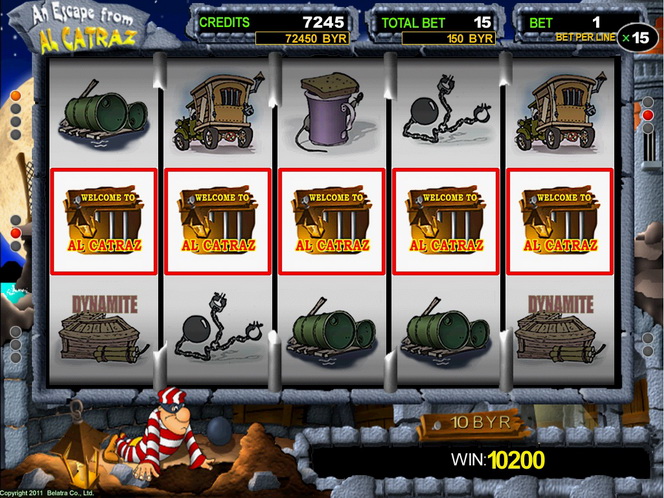 Игровой автомат «Alcatraz» в казино GMSlots
