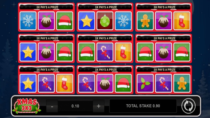 Игровой автомат «Xmas 3x3» в казино Вулкан Вегас
