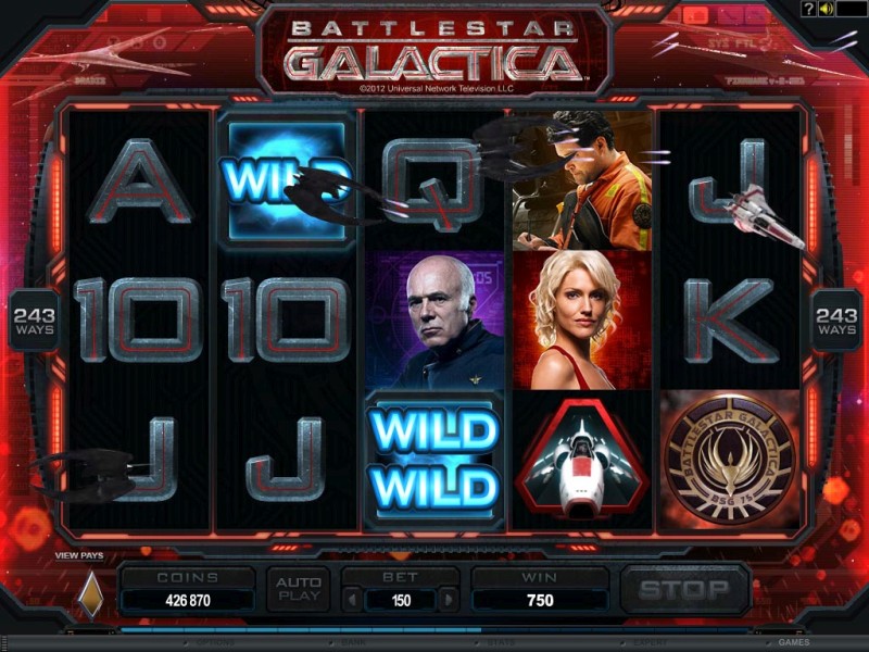 Игровой автомат «Battlestar Galactica» в казино Azartplay