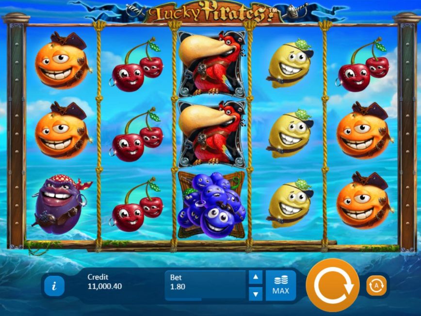 Слот «Lucky Pirates» (Счастливые Пираты) — играйте в казино Адмирал